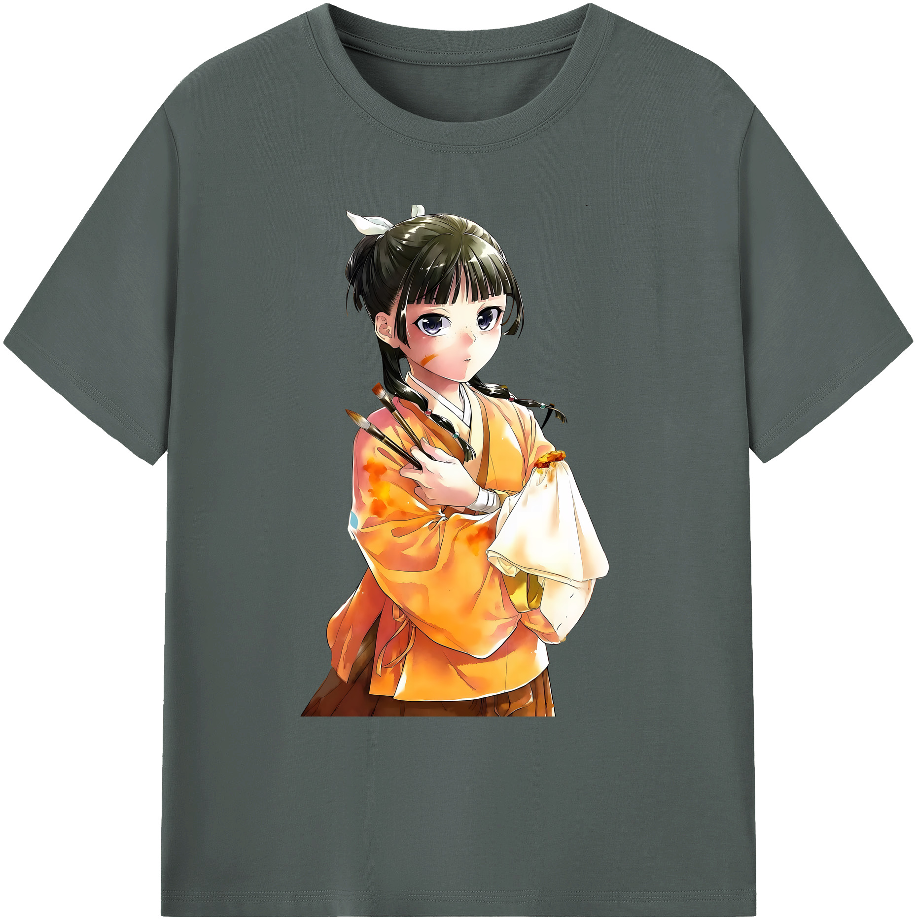 （画像用） 薬屋のひとりごと The Apothecary Diaries 綿100％ メンズ半袖Tシャツ｜肌触りやわらか＆通気性